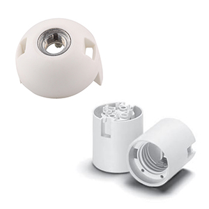 Lampenfassungen aus Kunststoff Schnellmontage